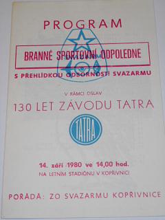 Plochá dráha jednotlivců semifinále - Kopřivnice 14. 9. 1980
