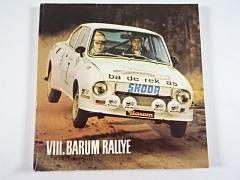 VIII. Barum Rallye 1978 - mezinárodní automobilová soutěž - Gottwaldov - program + startovní listina + plakát