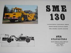 ZTS Stavostroj - SME 130 - dvoumotorový elevátorový skrejpr - prospekt