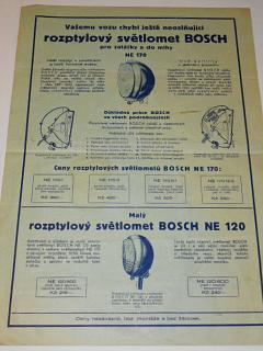 Bosch - rozptylový světlomet NE 170, NE 120 - prospekt