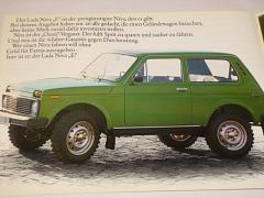 VAZ - Lada Niva. Stark im Gelände. .. 1981 - prospekt