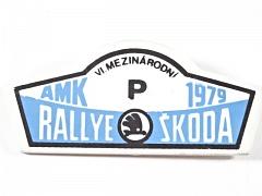 Rallye Škoda 1979 - AMK - odznak