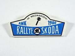 Rallye Škoda 1980 - AMK - odznak