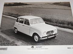 Renault 4 L export - fotografie - 1965