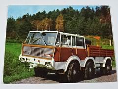 Tatra 813 6 x 6 - tahač přívěsů - pohlednice