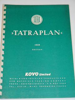 Tatra - Tatraplan - Driver´s manual - 1950 - Kovo Limited
