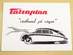 Tatra T 600 Tatraplan - prospekt - REPRINT!!!