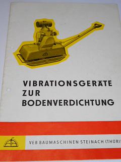 Vibrationsgeräte zur Bodenverdichtung - prospekt - 1965