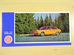 Tatra 613 - pohlednice