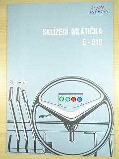 Sklízecí mlátička E-516 - Josef Kubále - 1984
