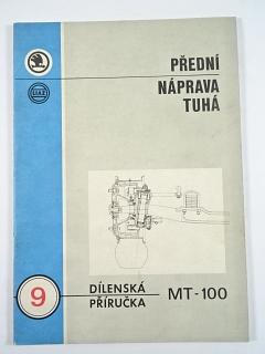 Liaz - dílenská příručka pro přední nápravy MT a 100 - 1978