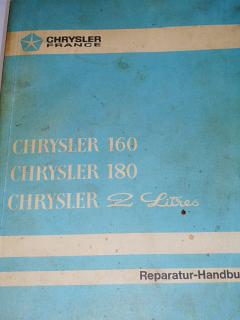 Chrysler 160, Chrysler 180, Chrysler 2 Litres - Reparatur - Handbuch - 1974