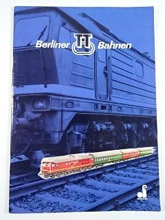 Berliner TT Bahnen - modelová železnice - prospekt - 1980
