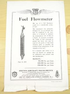 Fuel Flowmeter - prospekt - Smith's Aircraft Instruments