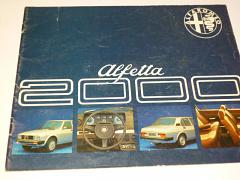Alfa Romeo - Alfetta 2000 - prospekt