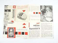 Exposimet II - fotoelektrický exposimetr - 1967 - Metra Blansko