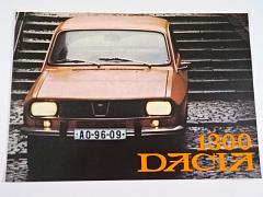 Dacia 1300 - Mototechna - 1980 - prospekt