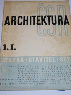 Architektura ČSR - 1939