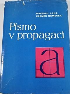 Písmo v propagaci - Bohumil Lanz, Zdeněk Němeček - 1974