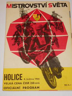 Mistrovství světa Holice, Velká cena ČSSR 250 ccm - 8. 5. 1966 - program