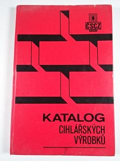 Katalog cihlářských výrobků - Československé cihlářské závody - Brno  - 1985
