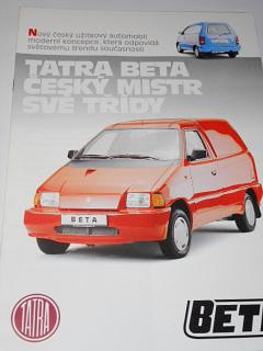 Tatra Beta - 1997 - prospekt