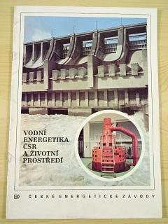 Vodní energetika ČSR a životní prostředí - České energetické závody - 1989