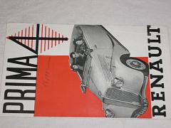 Renault - Prima 4 - 1936 - prospekt