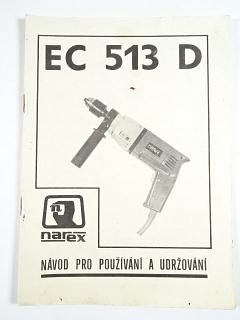Narex - EC 513 D - návod pro používání a udržování