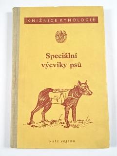 Speciální výcvik psů - 1955
