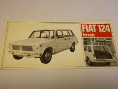 Fiat 124 break - prospekt