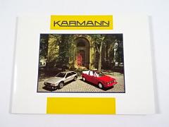 Karmann - Volkswagen Golf Cabriolet - VW Scirocco - Karmann Ghia - pohlednice