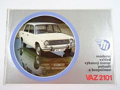 VAZ 2101 moderní vzhled, výkonný motor, pohodlí a bezpečnost - prospekt - LADA - Mototechna