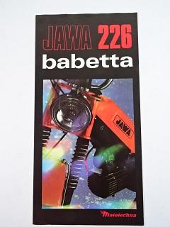 JAWA 226 babetta - Mototechna - prospekt