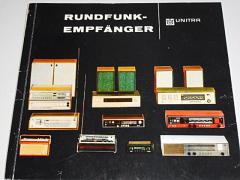 Unitra - Rundfunkempfänger - 1974 - katalog