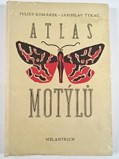 Atlas motýlů - Julius Komárek, Jaroslav Tykač - 1952