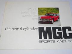 MG - MGC sports and GT - 1969 - prospekt