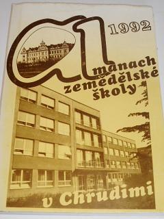 Almanach zemědělské školy v Chrudimi - 1992