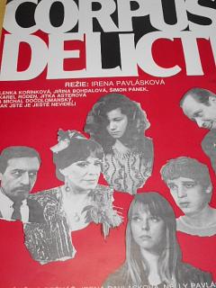 Corpus delicti - filmový plakát -1991