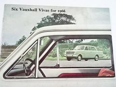Vauxhall - Six Vauxhall Vivas for 1966 - prospekt