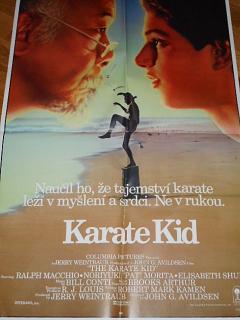 Karate Kid - filmový plakát - 1984