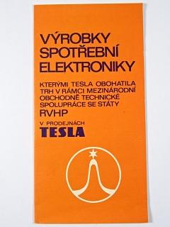 Tesla - výrobky spotřební elektroniky, kterými Tesla obohatila trh v rámci mezinárodní obchodně technické spolupráce se státy RVHP