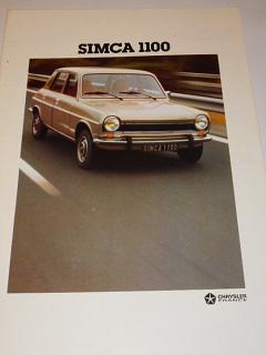 Simca 1100 - 1977 - prospekt