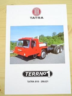 Tatra 815 - 250J21 30 230 6x6.2/10T - třínápravové šasi - Terrno1 - prospekt - 2000