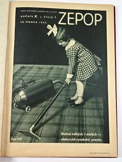 ZEPOP - Zprávy elektrických podniků obce Pražské - 1935