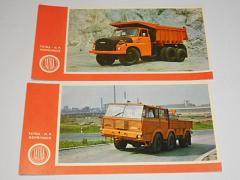 Tatra - národní podník - Kopřivnice - pohlednice - Tatra 148, 813, 613