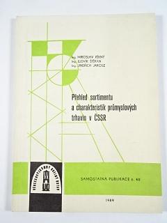 Přehled sortimentu a charakteristik průmyslových trhavin v ČSSR - Miroslav Pěkný, Ludvík Štěpán, Jindřich Jarosz - 1989