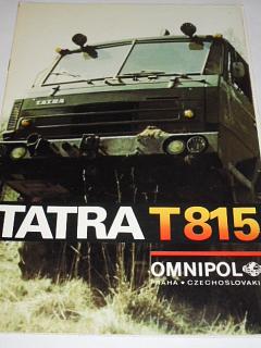 Tatra T 815 - prospekt - Omnipol