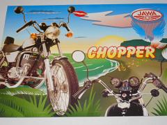 JAWA 350/639-2 chopper - prospekt