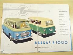 Barkas B 1000 - prospekt - 1965